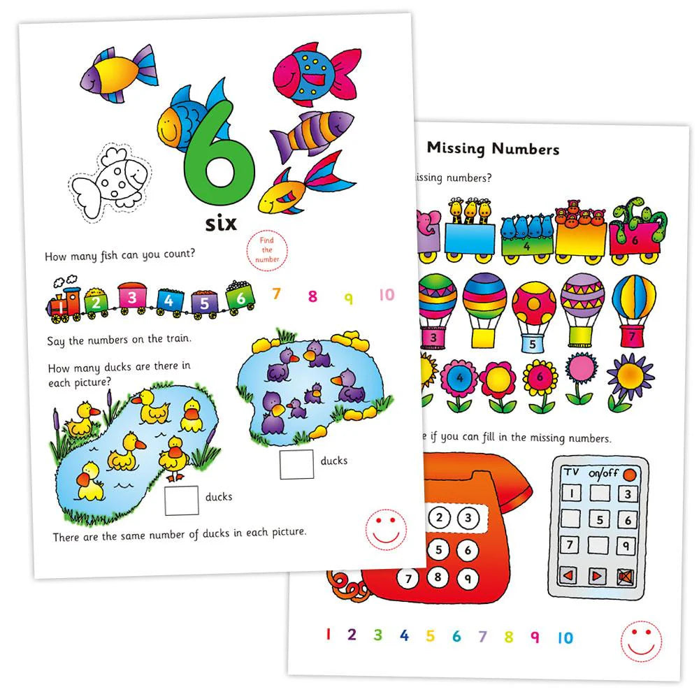 Galt Counting Book Sticker Book