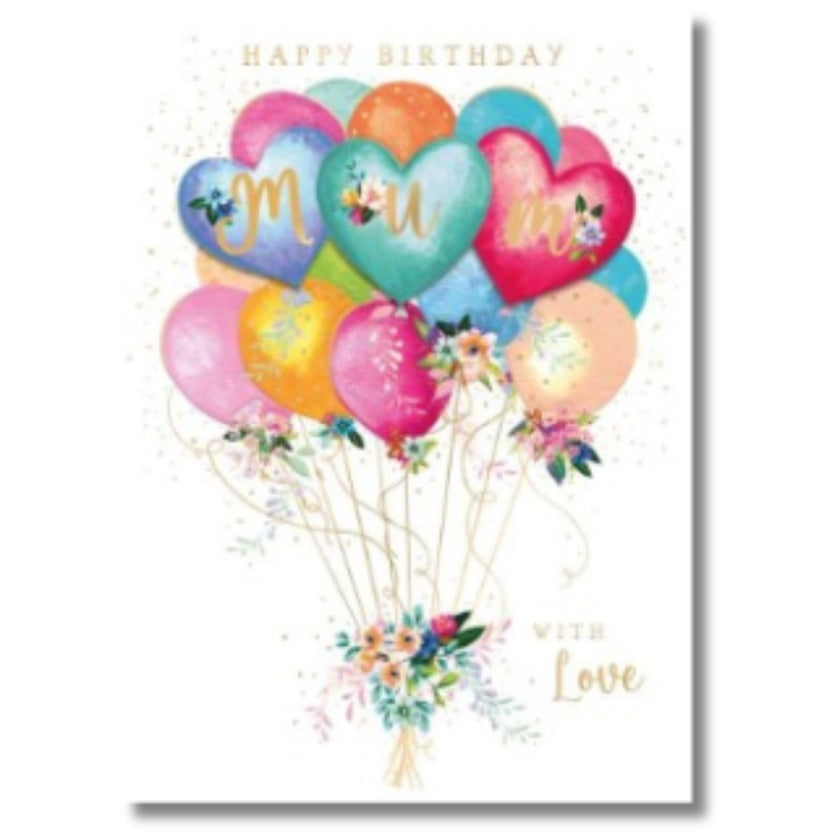 Noel Tatt Happy Birthday Mum - Greeting Card