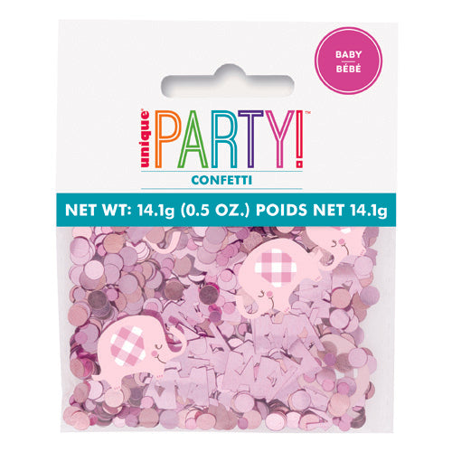 Unique Confetti 14.1g - Baby Elephant Pink