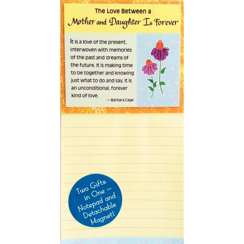 Magnetic Notebook - The Love Between A Mom And Daughter Is Forever