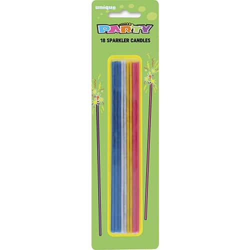 Unique Party Sparklers 7inch A Pack Of 18pcs