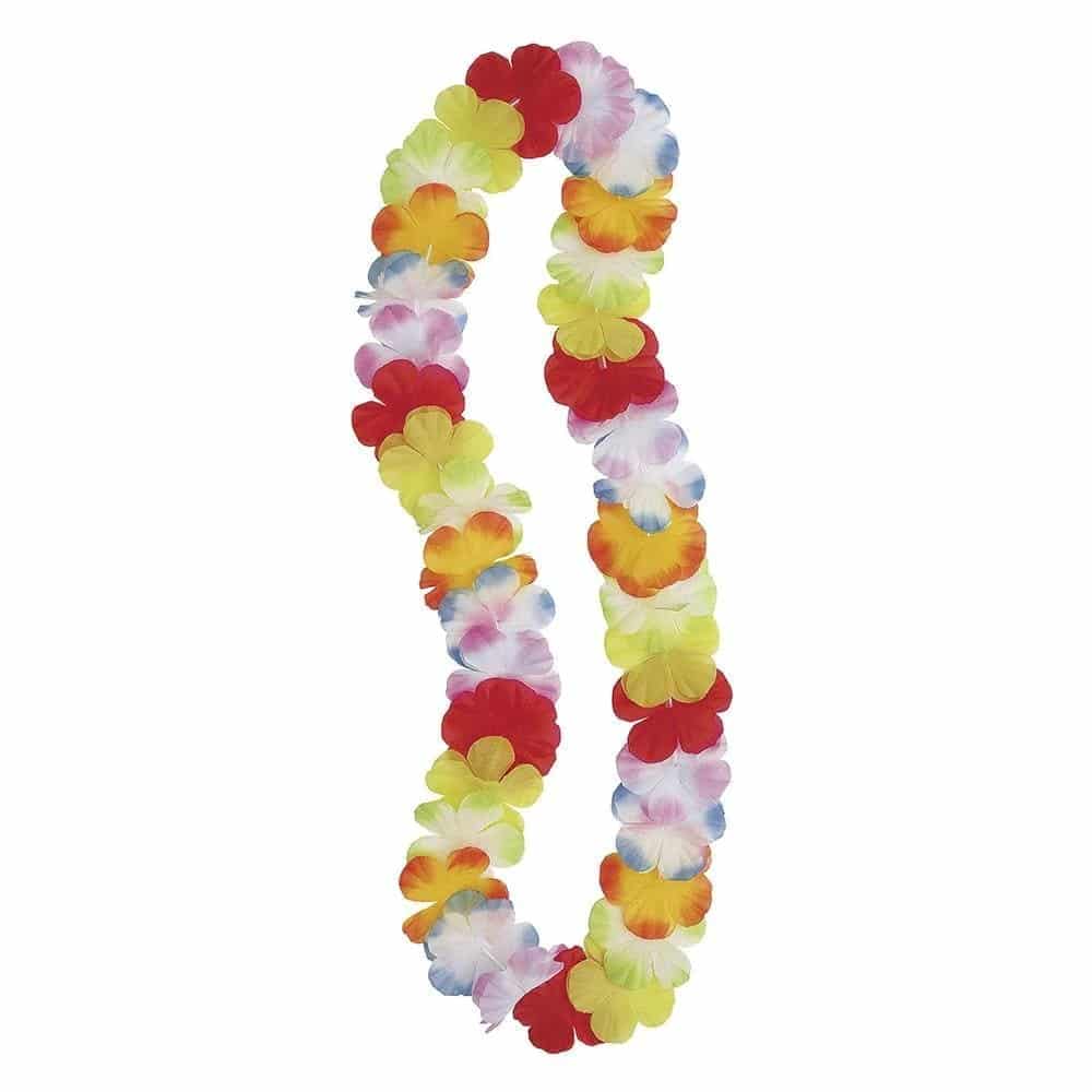 Multicoloured Floral Party Necklace