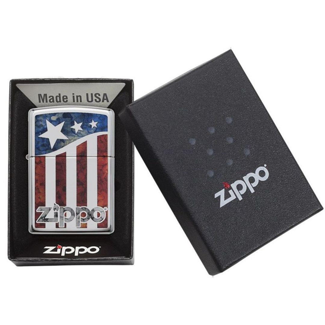 Zippo US Flag Fusion