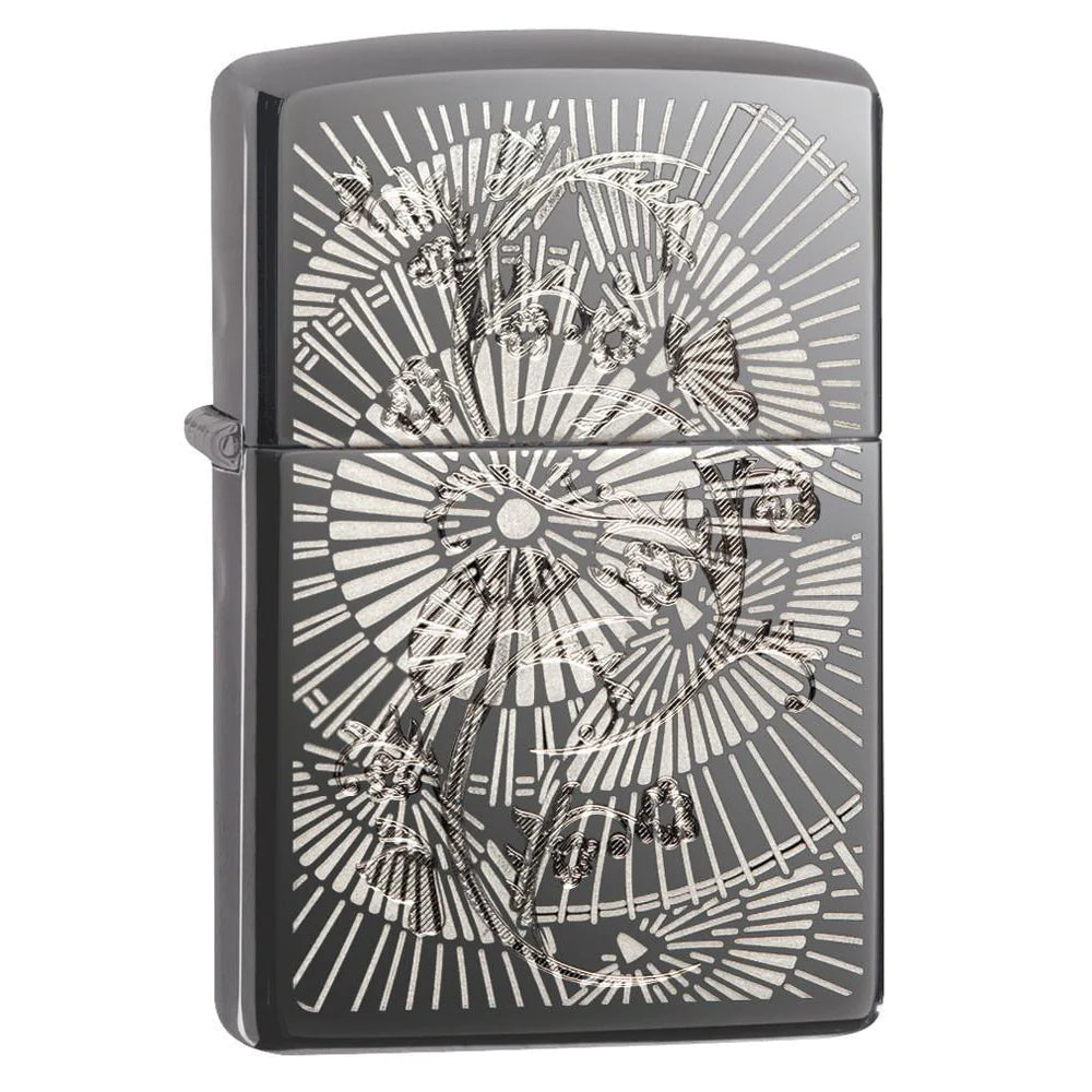 Zippo Asian Floral