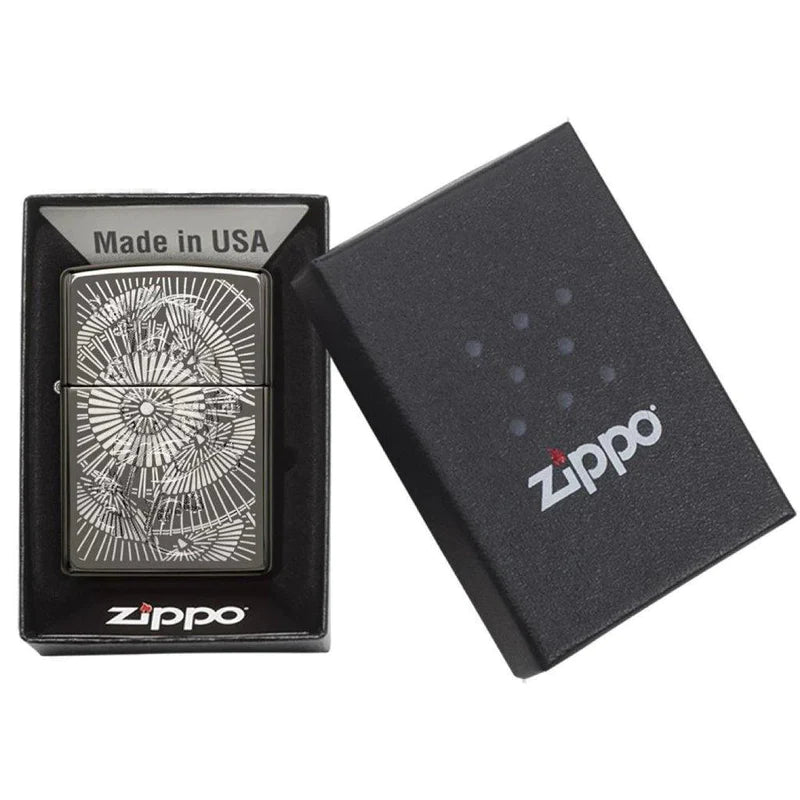 Zippo Asian Floral
