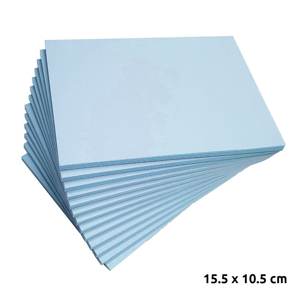 Block Notes / Jotter Pads A Pack Of 10pcs - 15.5 x 10.5cm / Blue