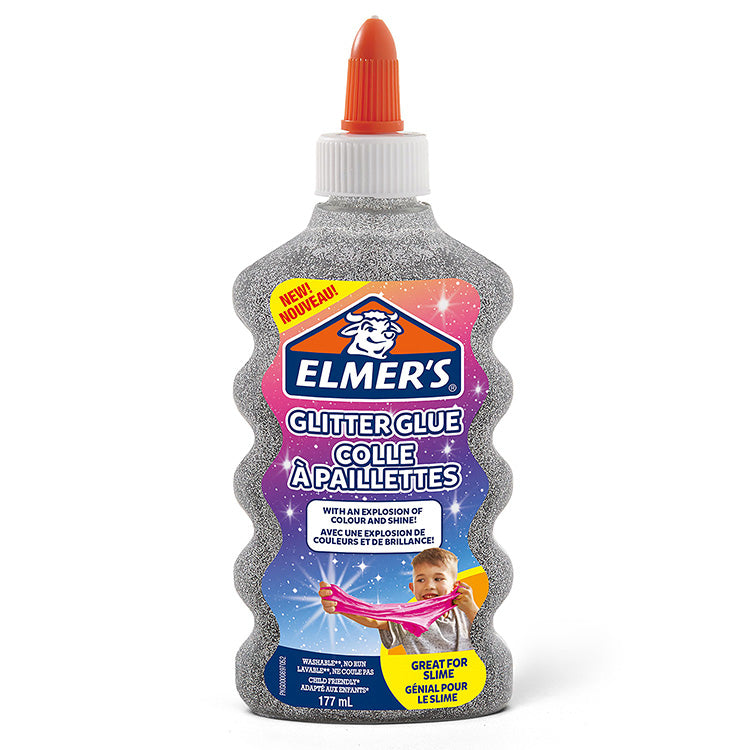 Elmer's Glitter Liquid Glue 177ml - Silver