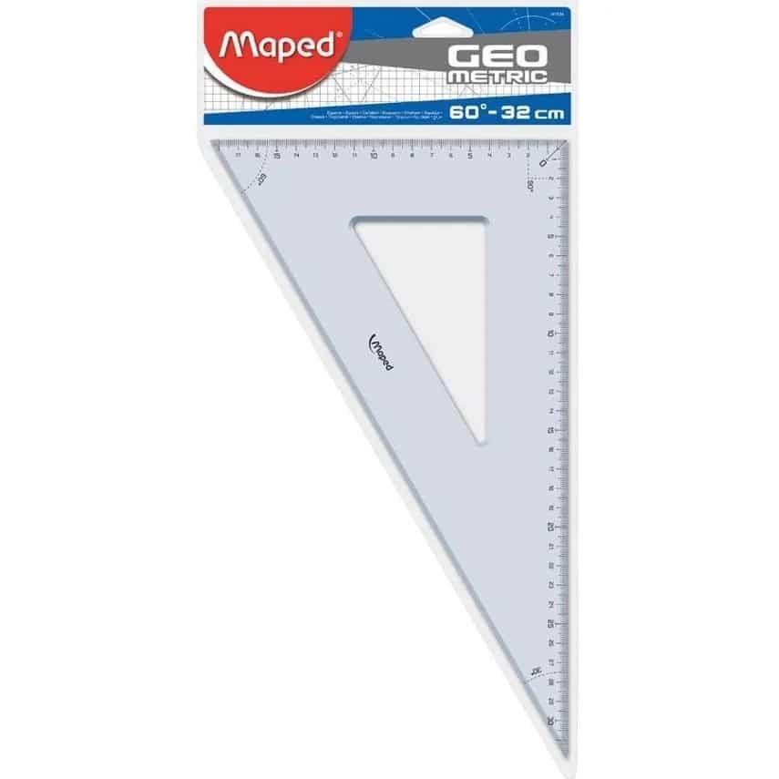 Maped Geometric Set Square - 32cm x 60*