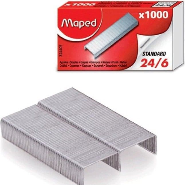 Maped Staples 24/6 A Pack Of 1000pcs