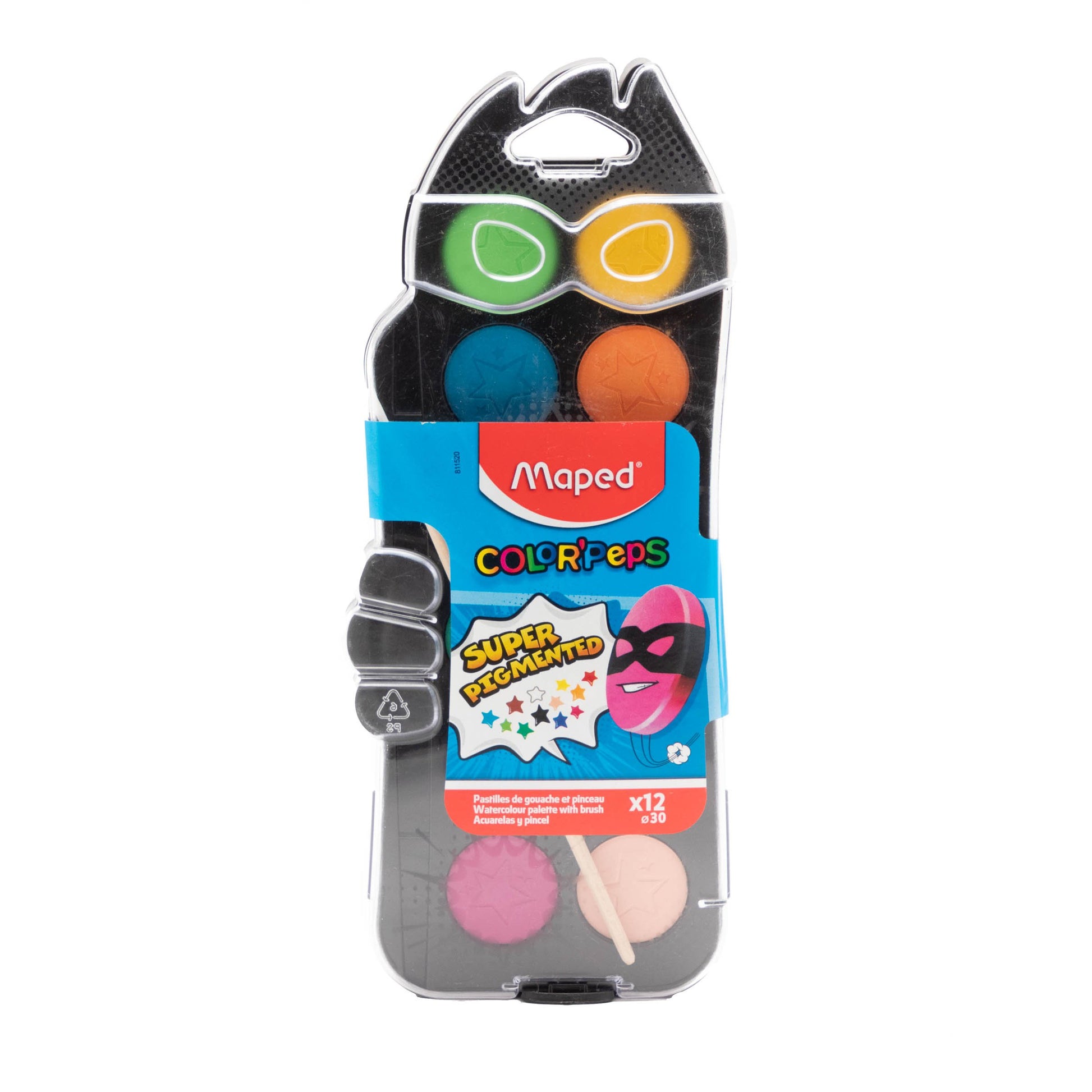 Maped Watercolour Palette with Brush x12