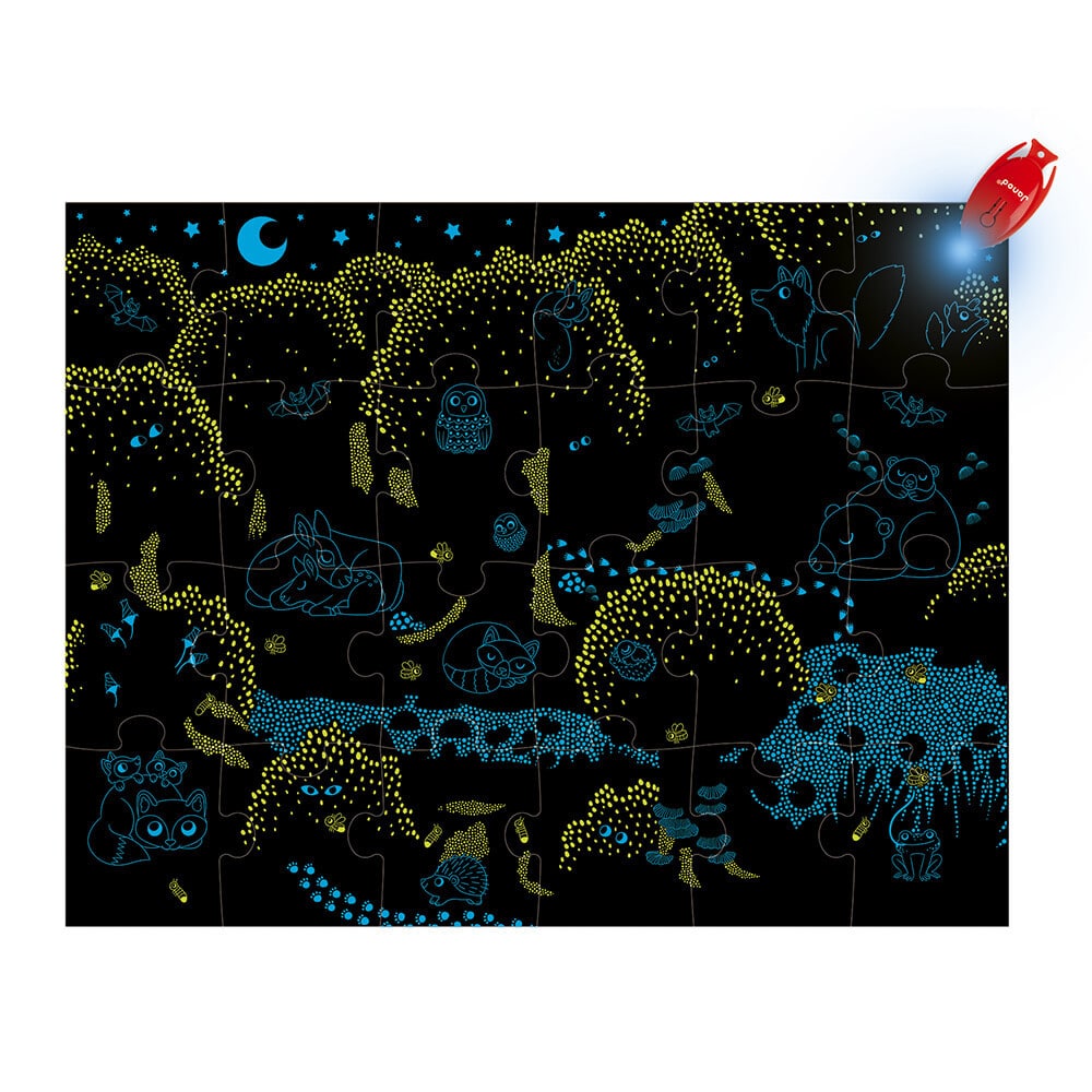 Janod - Magic Forest Puzzle x25pcs