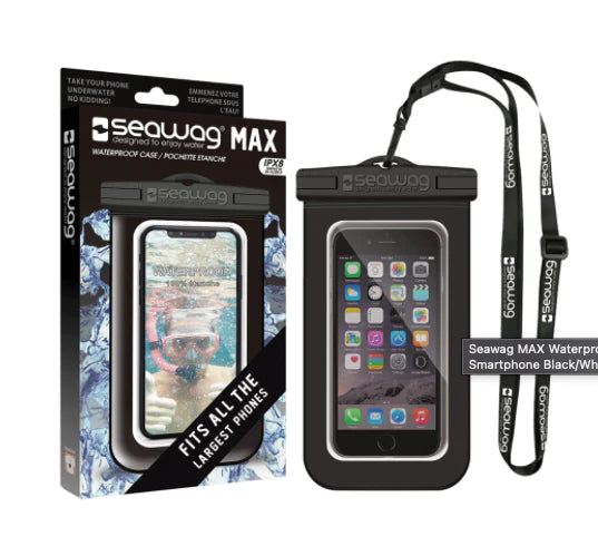 Seawag Universal Waterproof Case for Smartphone 5.7" (White/Black/Blac