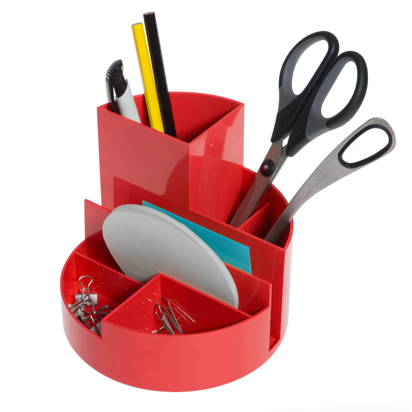 Desk organiser MAULroundbox - Red