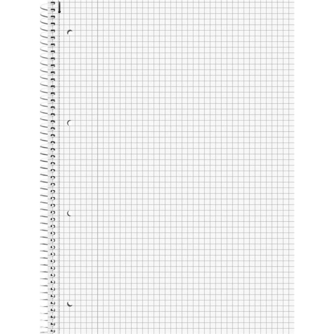 A4 Brunnen Squared Wire Bound Refill Pad 160pgs