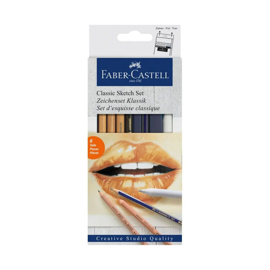 Faber-Castell Classic Sketch set Monochrome