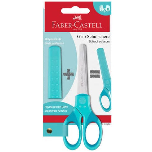 Faber-Castell School Scissors - Light Blue