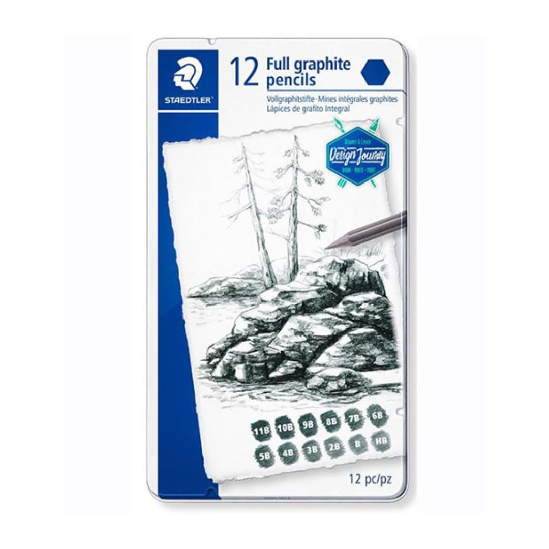Staedtler Full Graphite Pencils A Set Of 12pcs