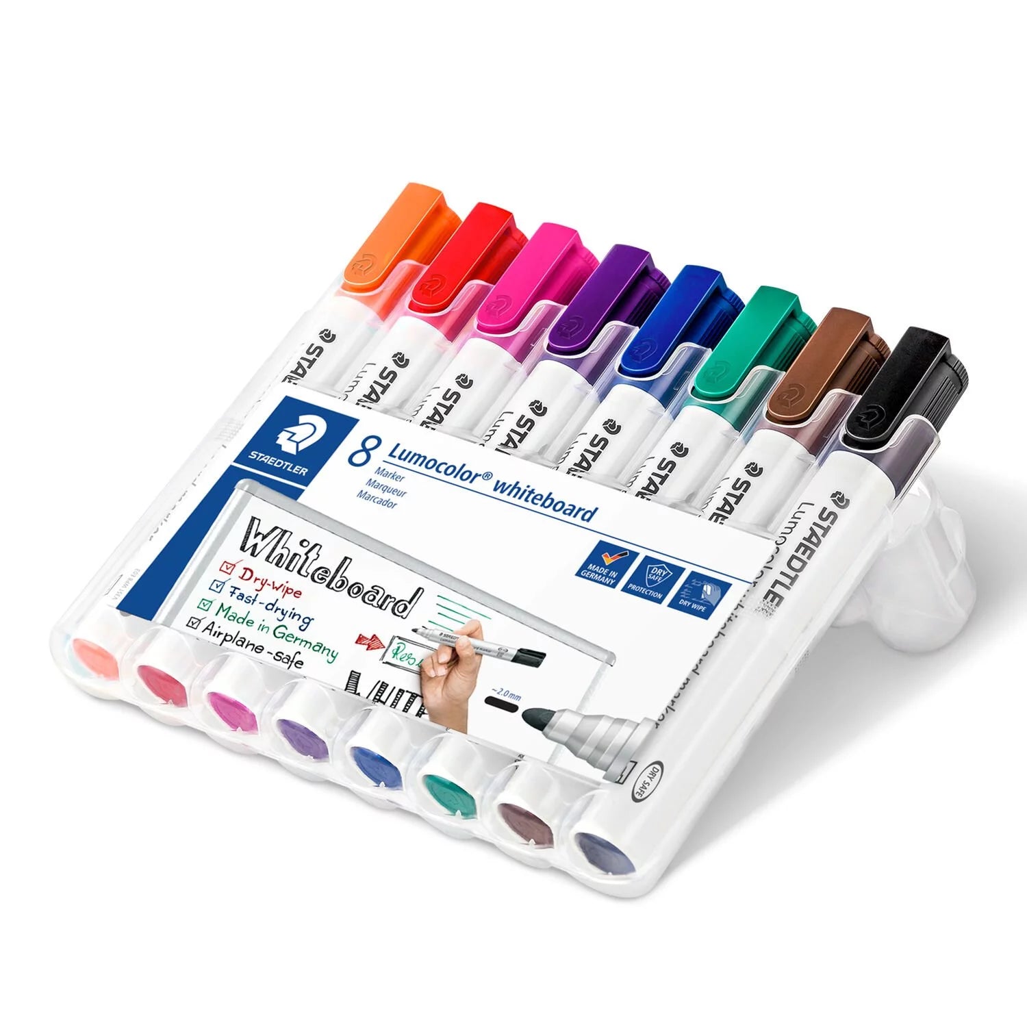 Staedtler Lumocolor Whiteboard Markers A Set Of 8pcs
