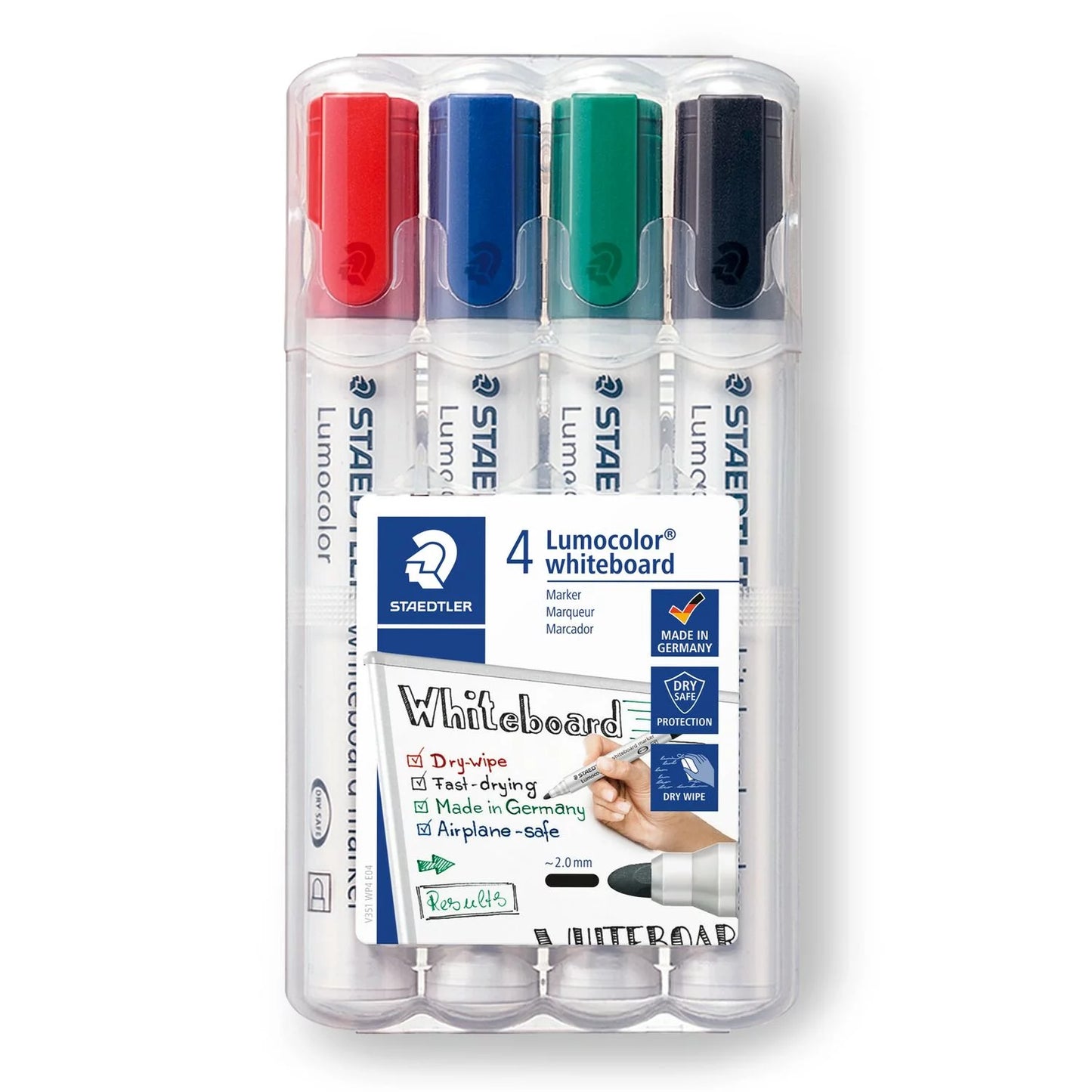 Staedtler Lumocolor Whiteboard Marker set x4