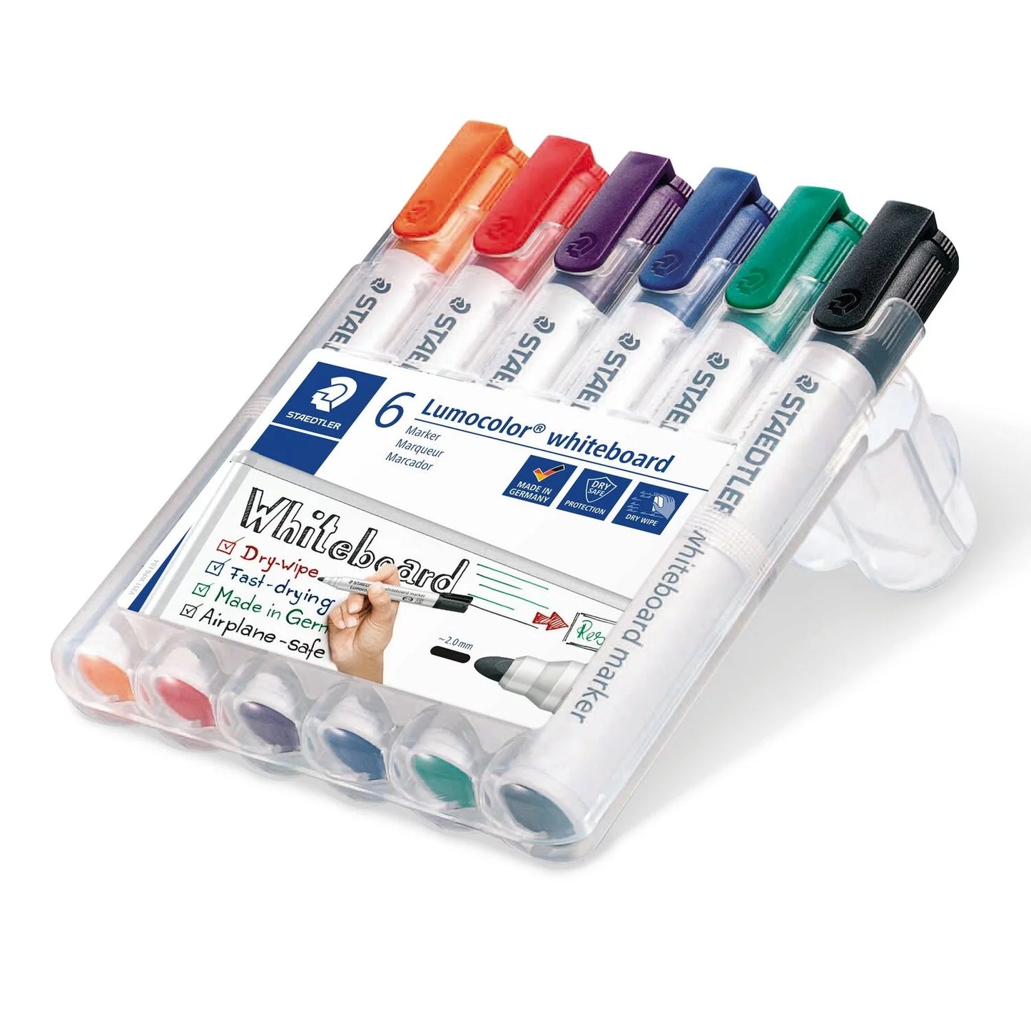 Staedtler Lumocolor Whiteboard Markers A Set Of 6pcs