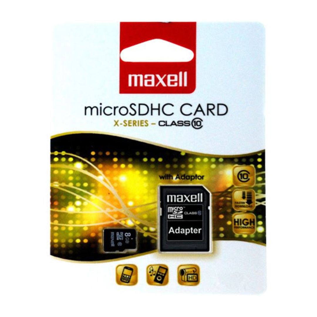 Maxell MicroSDHC Class10 + Adapter - 128GB