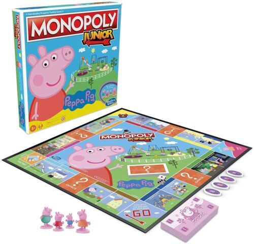 Hasbro - Monopoly Junior Peppa Pig Game