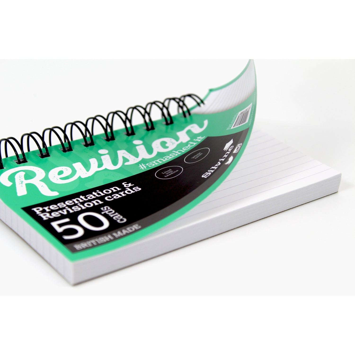 Silvine Wiro-Bound Revision Cards