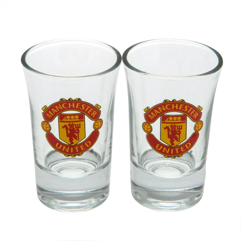Manchester United FC - Shot Glasses x2