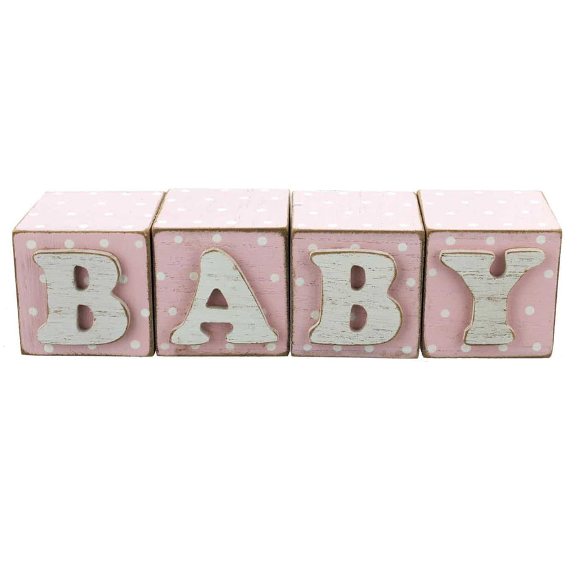 Petit Cheri MDF Blocks - Pink