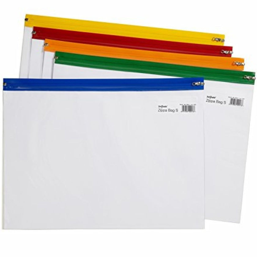 A3 Snopake Zippa Bag S 48 x 35cm x 1pc Assortment