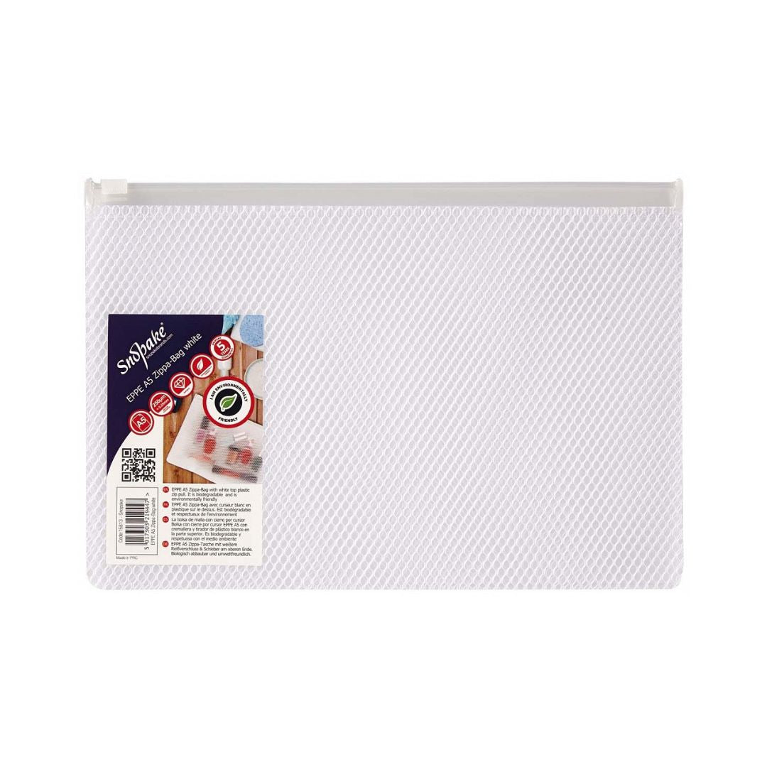 A5 Snopake Eppe Zippa Bag - White