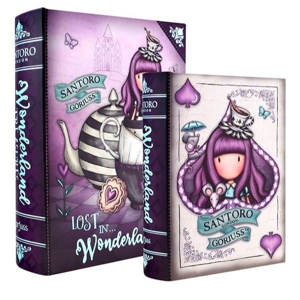 Santoro Gorjuss - Set of 2 Book Boxes - A Little More Tea