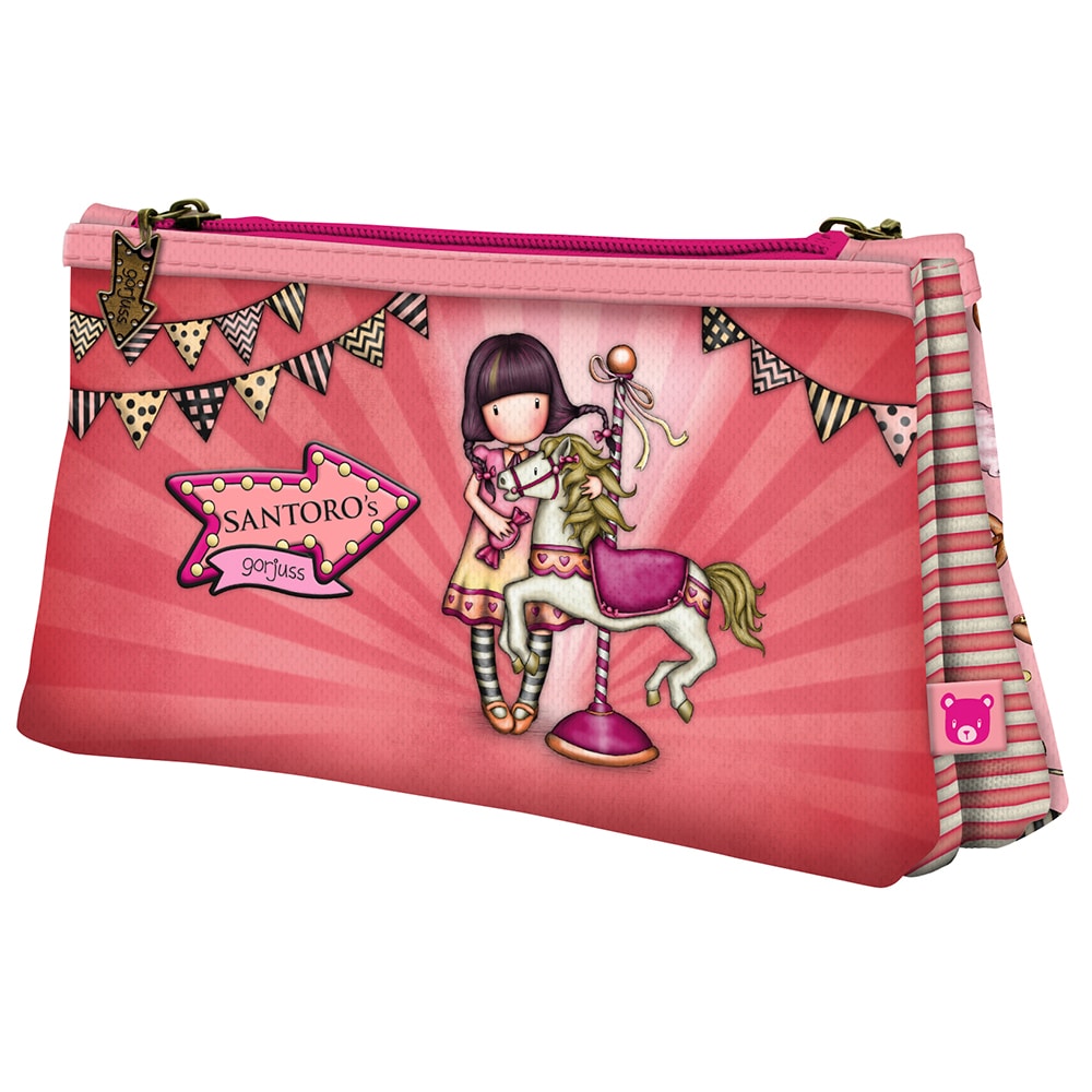 Santoro Gorjuss - Double Pencil Case - Carousel
