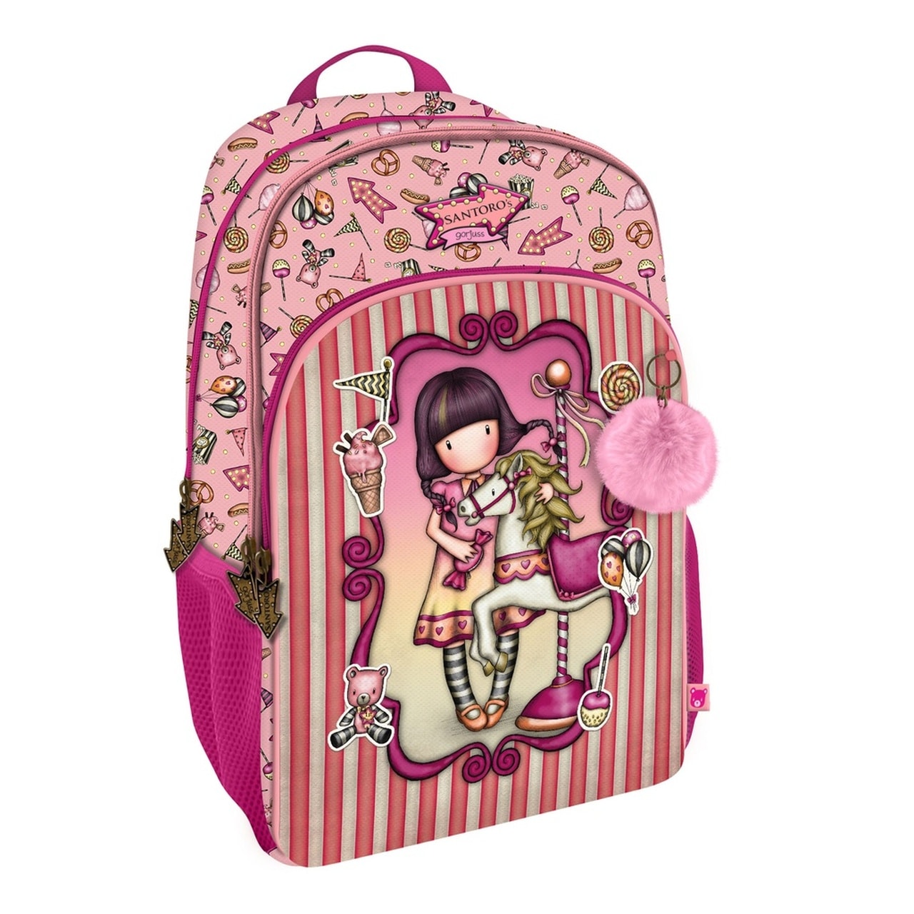 Santoro Gorjuss - Trolley Rucksack Double Handle - Carousel