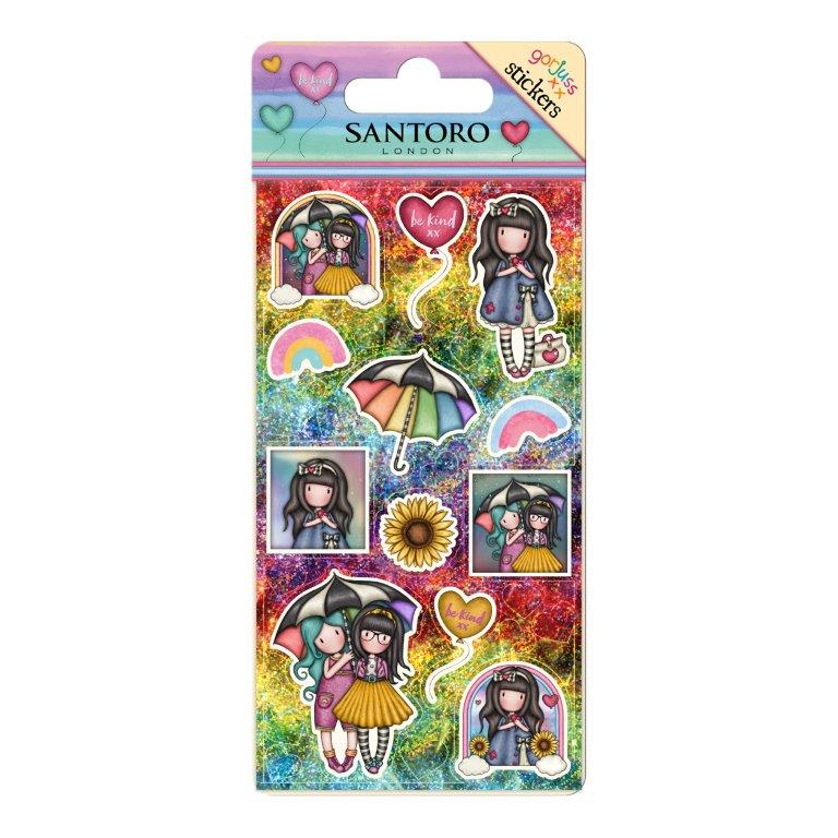 Santoro Gorjuss Stickers Be Kind