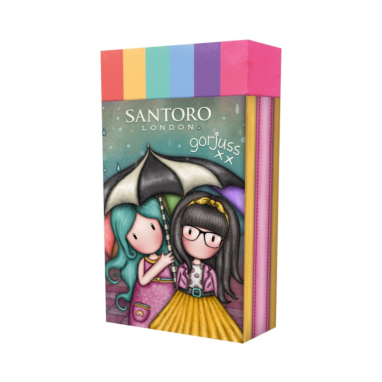 Santoro Gorjuss Rainbow Eraser Be Kind To Each Other