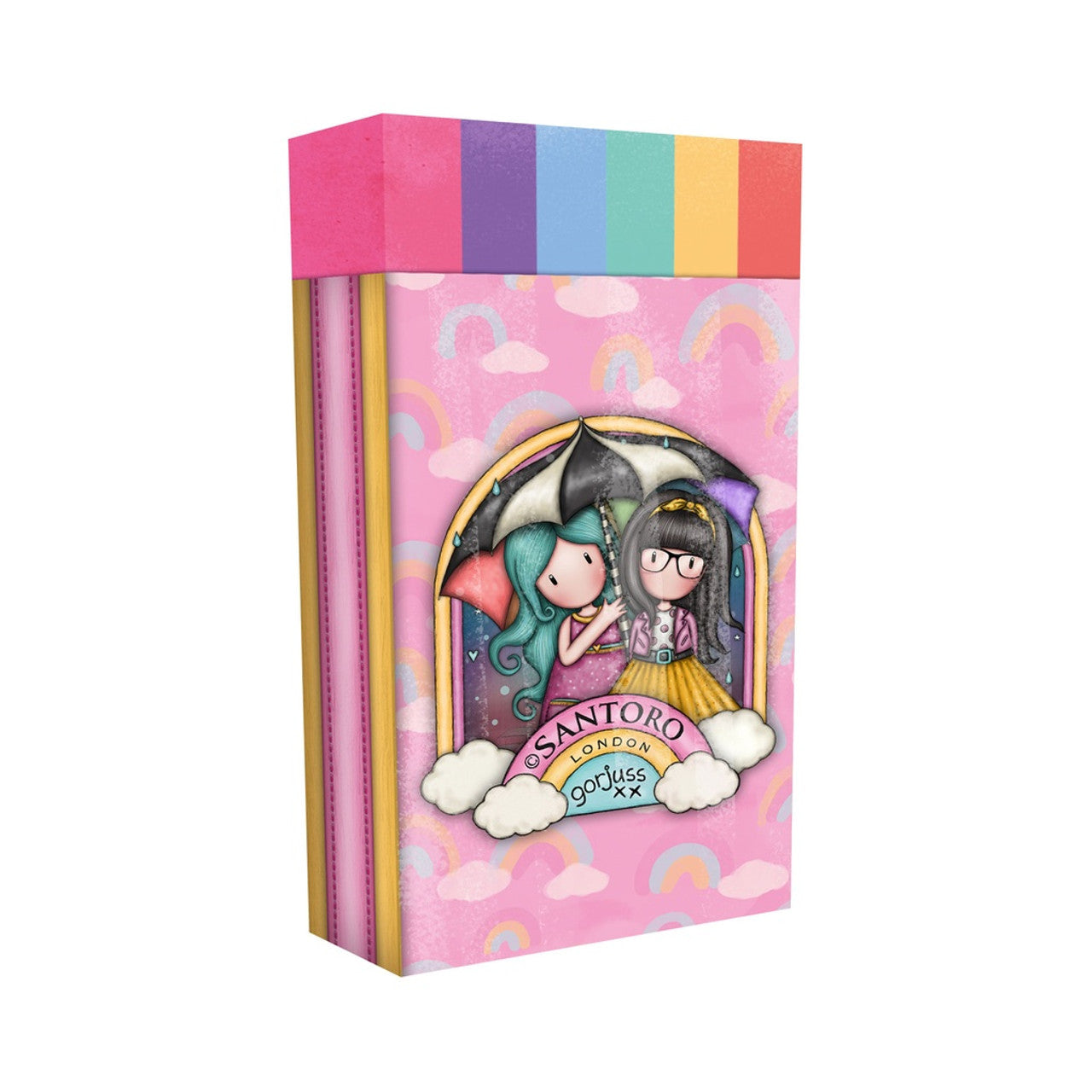 Santoro Gorjuss Rainbow Eraser Be Kind To Each Other