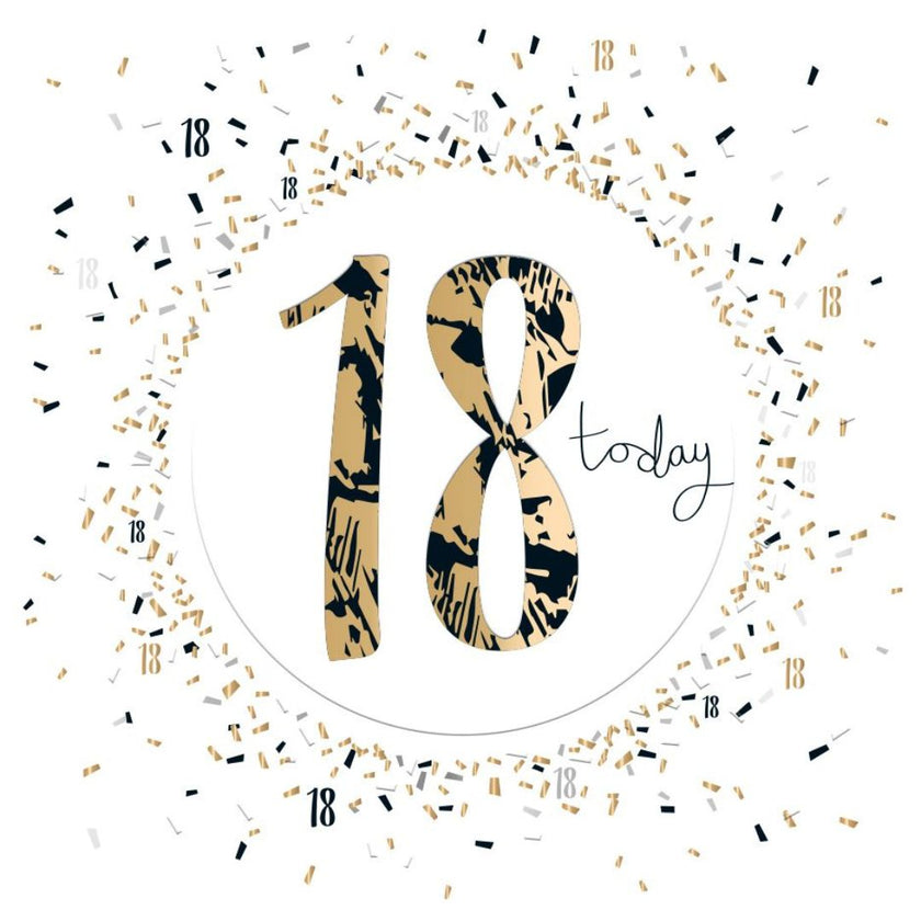 18th Birthday Greeting Card