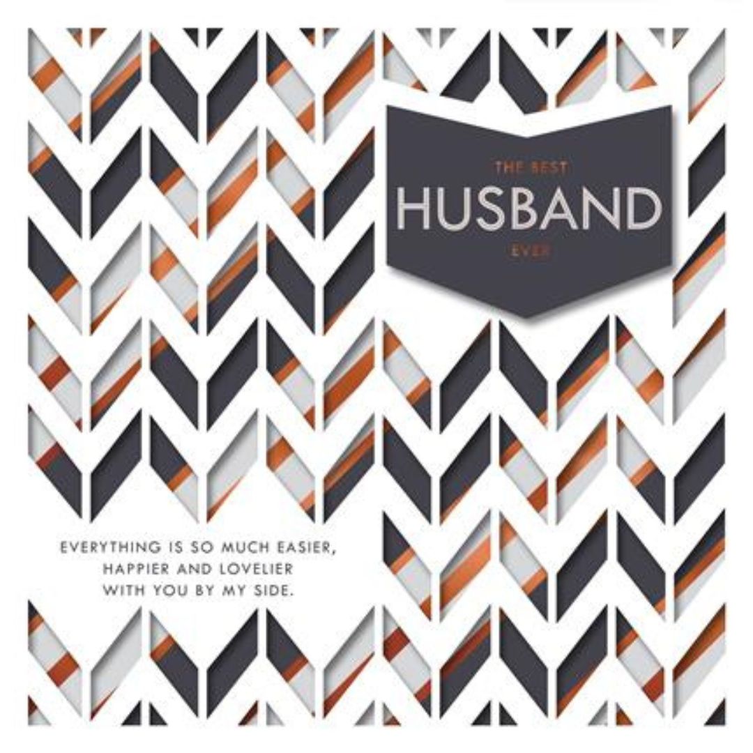 The Best Husband Ever Birthday - Greeting Card