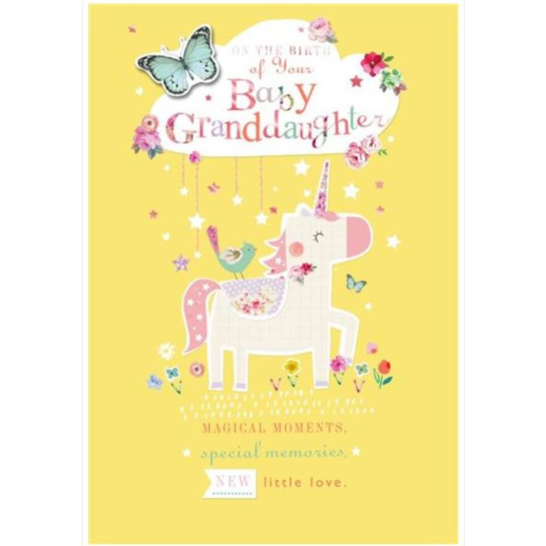 On The Birth Of Your Baby Granddaughter Magical Moments, Special memor