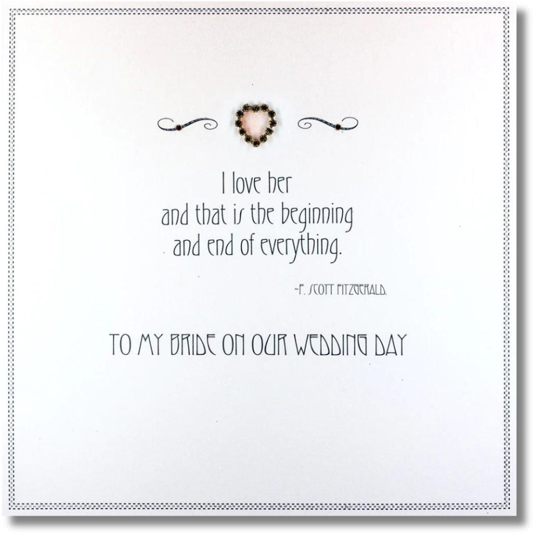 I Love Her And This Is The Beginning And The End Of Everything' Greeti