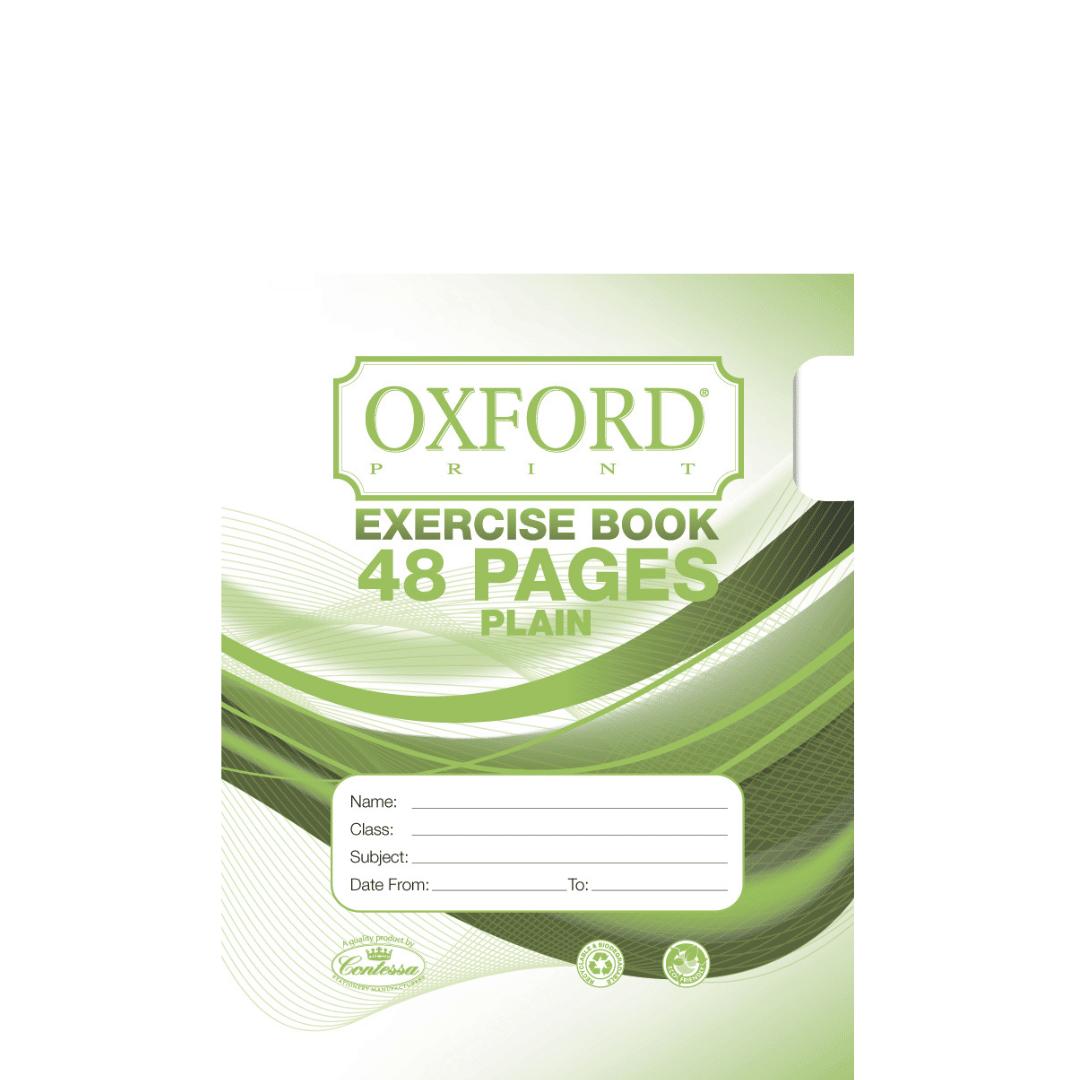 Oxford Exercise Book - 48pgs - Plain