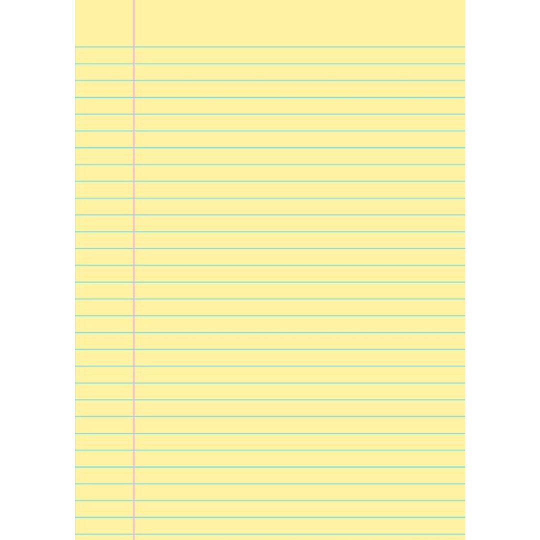 A4 Comfort Yellow File Refill 80pgs