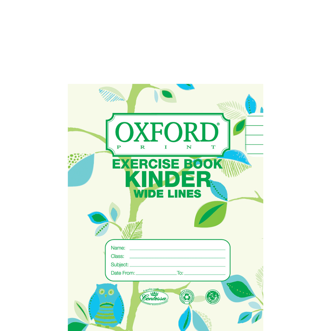 Oxford Exercise Book - 48pgs - Kinder/Wide Lines