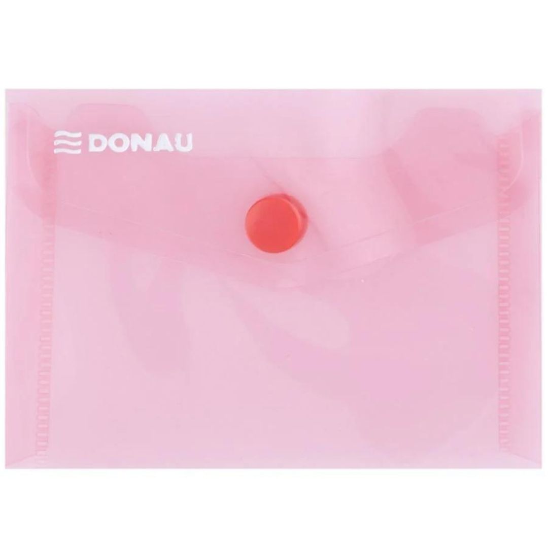 A6 Donau Button Envelope Transperent - Various Colours