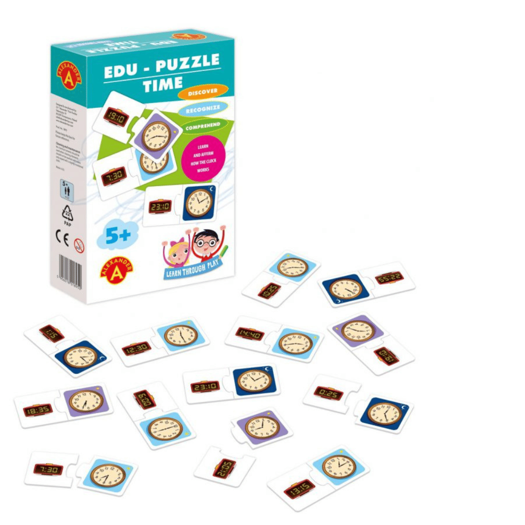 Edu Puzzle - Time