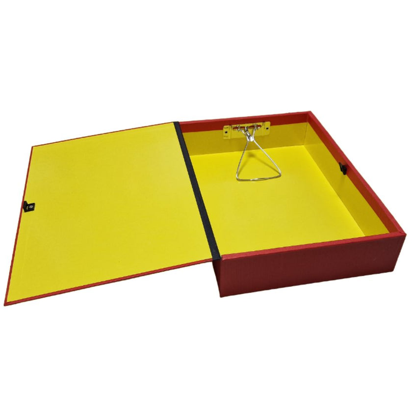 Eskriva Box File 37 x26.5 x7.5cm - Red