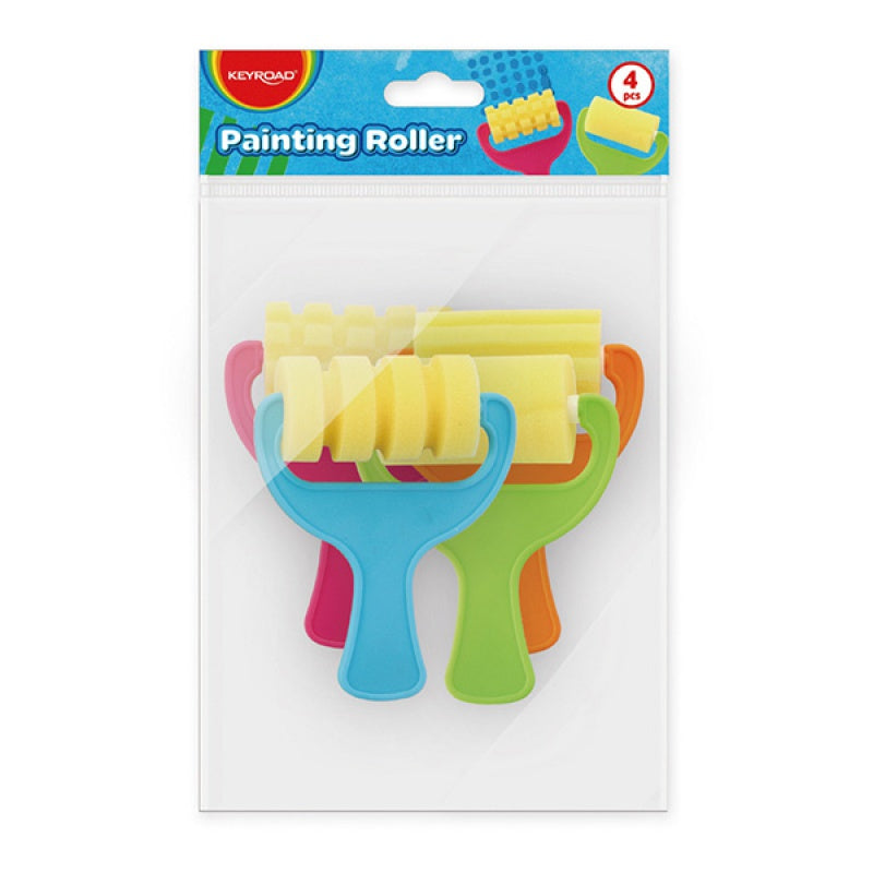 Keyroad Sponge Painting Rollers A Set Of 4pcs