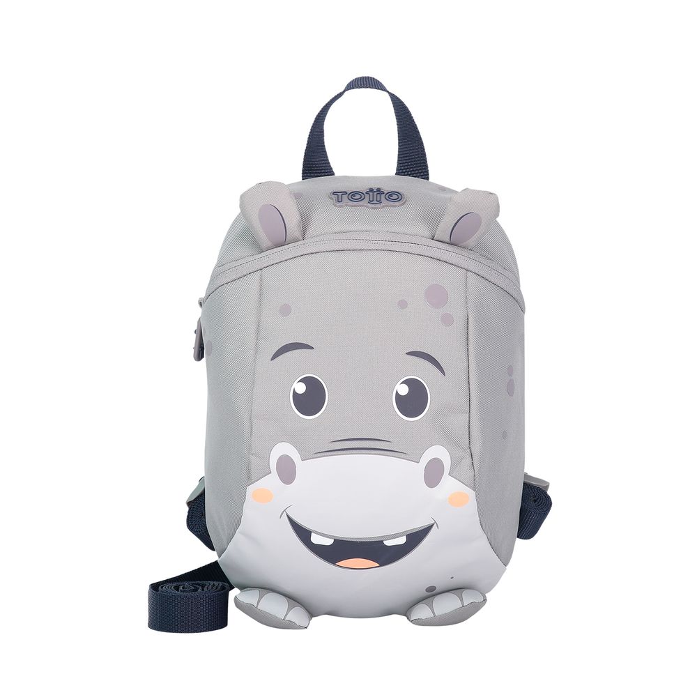 Totto Kids Backpack - Cornejo Hippo Grey