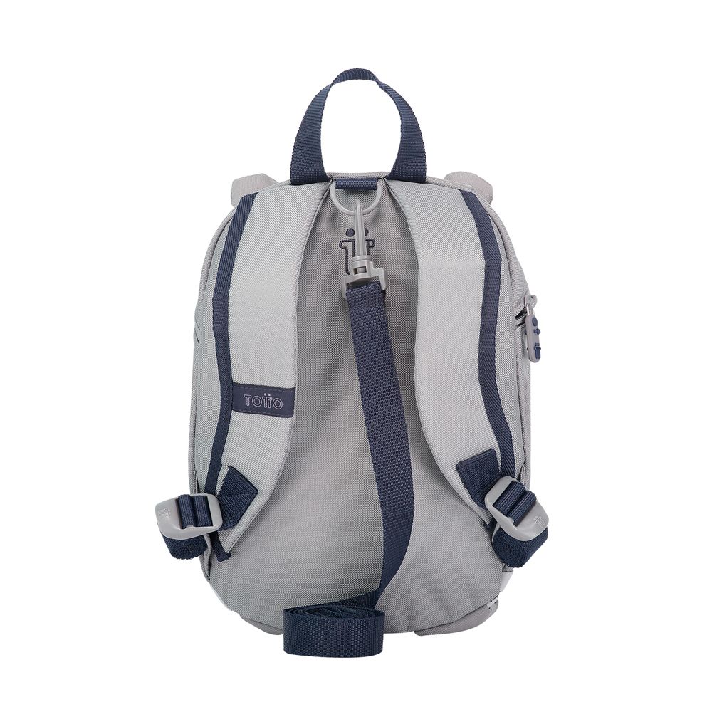Totto Kids Backpack - Cornejo Hippo Grey